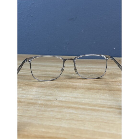 Ray-Ban RB6421 3004 Eyeglasses Men Black Silver Metal Frames Only 52-18-140 main image 8